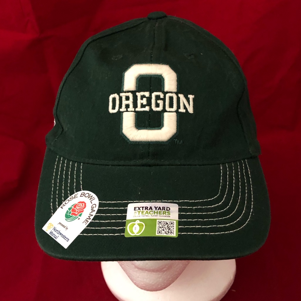 Uofo Ducks Captivating Headwear Baseball Hat Cap 2015 Rose Bowl Playoff Ncaa